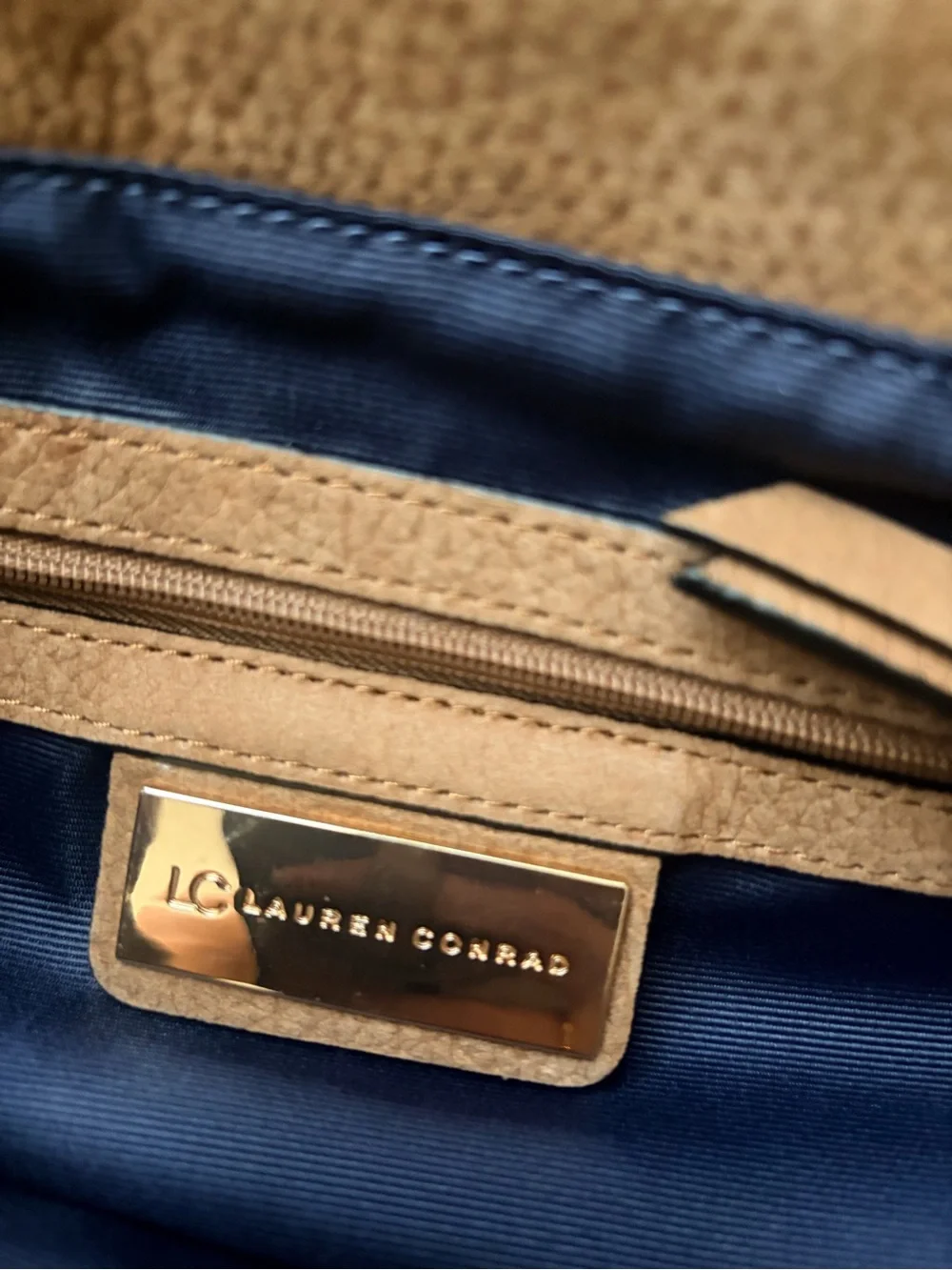LC Lauren Conrad caramel brown